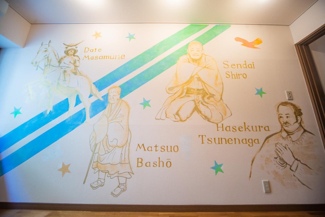 Hostel Kiko Сендай Экстерьер фото